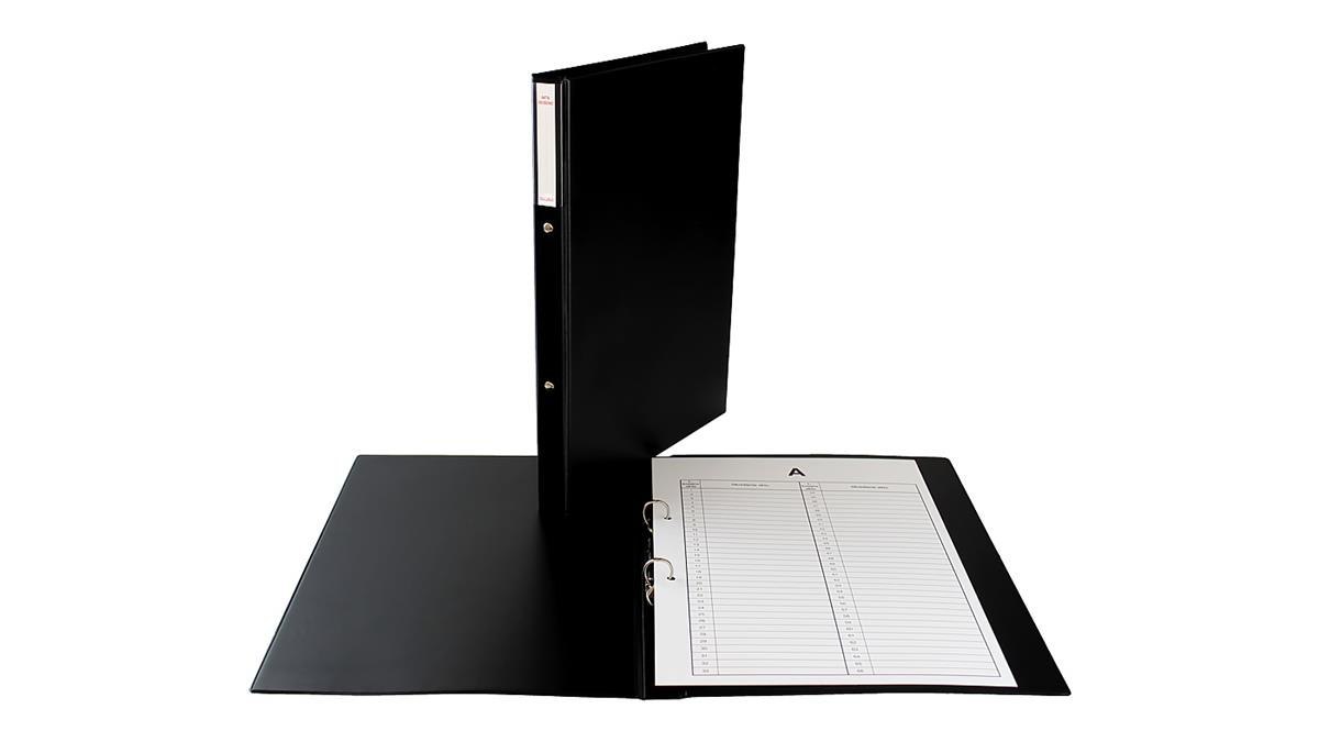 CARPETA PARA ARCHIVOS PERSONALES A4 2R/3CM NEGRO BIURFOL TD-11-03 BIUFOL